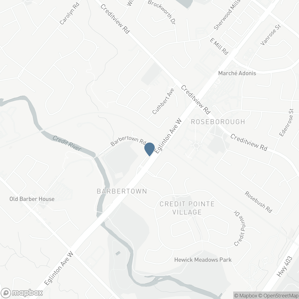 1632 BARBERTOWN ROAD, Mississauga, Ontario L5M 6J2
